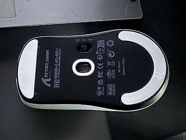 usb hub: Attack Shark simsiz/naqilli oyun siçanı Xüsusiyyətlər: - Ergonomik — 6