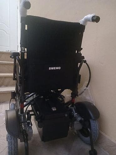 matorlu araba: Elektrik təkərli oturacaq – SWEMO - Brend/model: SWEMO elektrik əlil — 2