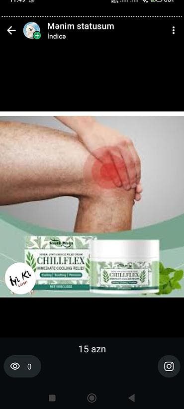 sac tebii: Üz geli, Bütün dəri növləri üçün, Yeni — 2