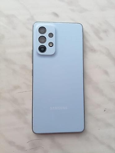 qrafik planşet irşad: Samsung Galaxy A52s 5G, 256 GB, rəng - Mavi, Barmaq izi — 1