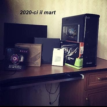 oyun kamputer: Oyun kompüteri satılır. 2020-ci ildə alınıb, 3 il istifadə olunmayıb — 3