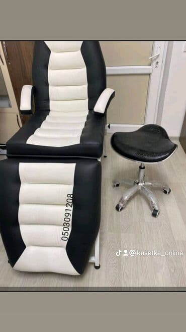 шифир: Новый, Косметологическая кушетка, Складной, цвет - Черный — 1