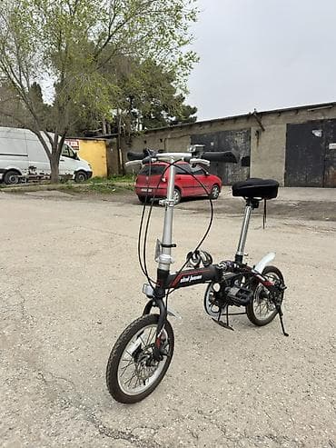 teker velosiped: Qatlanan mini velosiped – şəhər üçün yığcam və praktik model - — 3