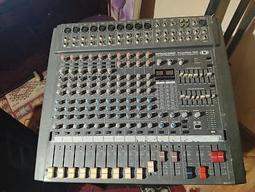 korg pa 3 x: Dynacord PowerMate 1000 – gücləndiricili mikser - Model: Dynacord — 1