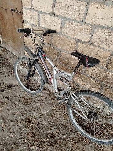 salcano bike: Uşaq/yeniyetmə üçün dağ velosipedi. - Çərçivə: alüminium rəngli — 1