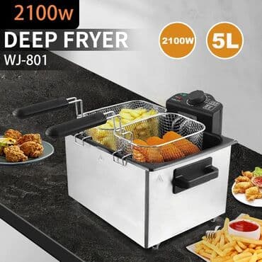 qarğıdalı bişirən: Fri aparatı 5 litr 120azn kartof fri aparati kartof fri peraşki — 3