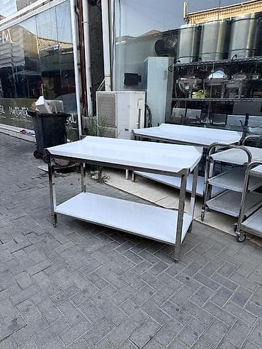 Restoran, kafe avadanlığı: ✅Nerj stol ✅Uzunluğ 140sm En 60sm Hündürlük 85 sn Nerj stol Nerj — 1