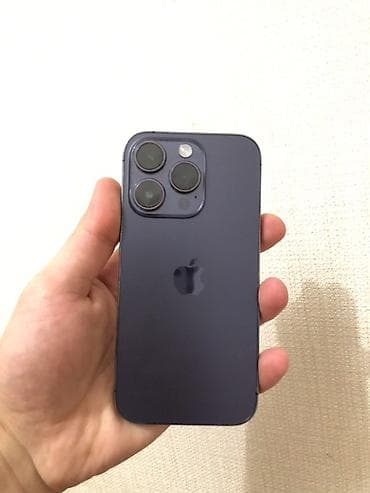 i̇phone kreditle: IPhone 14 Pro, 128 GB, Deep Purple, Face ID — 2