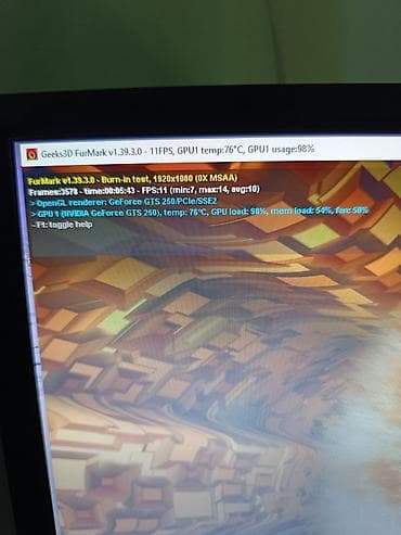 playstation 5 oyun: Videokart Palit GeForce GTS 250, < 4 GB, İşlənmiş — 7