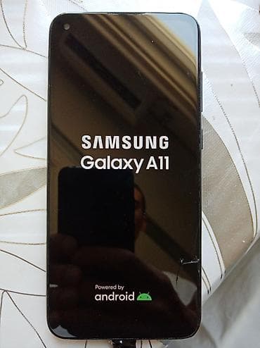 atv plus tuner: Samsung Galaxy A11, rəng - Qara, Barmaq izi — 1