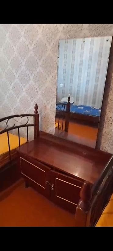 Klassik yataq otağı mebel dəsti - Material: taxta karkas, tünd — 2