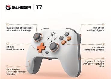 printer lazer: GameSir T7 – Xbox üçün simli Hall Effect oyun kontrolleri.Çatdırılma — 1