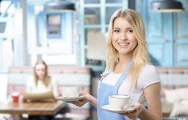 Отели, кафе, рестораны: Официант, Женщина, До 1 года опыта — 1