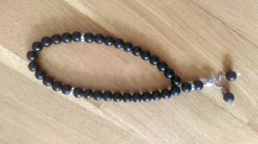 ebonit tesbeh: Tesbeh(mat qara) — 2