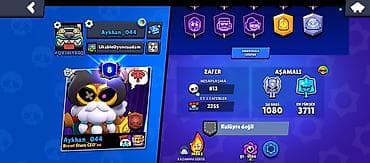 brend çanta: Brawl Stars hesabı – yüksək səviyyəli və zəngin kontentli oyun profili — 3