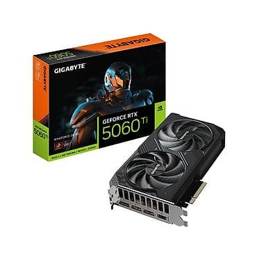 rtx 5060 ti komputer: Videokart Gigabyte GeForce RTX 5060 Ti, 8 GB, Yeni — 1