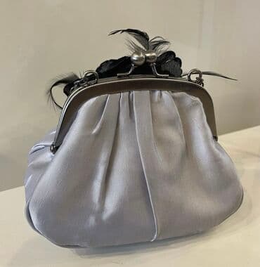 женские серые кеды: Ziyafət çantası, yenidir — 2