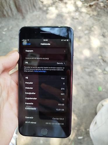 17 pro ikinci el: IPhone 8 Plus, 64 GB — 4