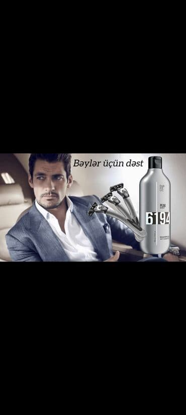 Bəylər Üçün Münasib Qiymətə Dəst Şampun&DuşGeli&TəraşGeli 3