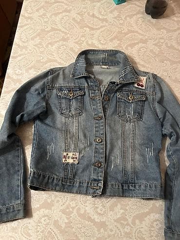 usaq ucun cins kurtkalar: Uşaq üçün cins gödəkçə - Rəng: açıq mavi (yüngül yuyulma effekti və — 2