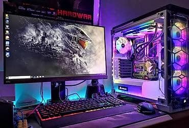 RGB işıqlanmalı oyun kompüteri və aksesuarları dəsti büdcəyə uyğun