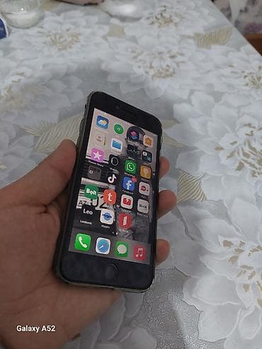 iphone se telefon: 32 GB, Qara, Barmaq izi — 3