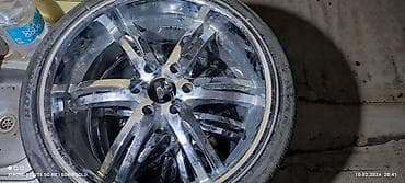 4 teker: 265/35/R22 disk teker qarişiq. ideal veziyetdedi. Xrom diskler zavod — 3