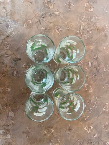 stəkan altlığı: Stəkanlar, Şüşə, 6 ədədli dəst, 300 ml — 4