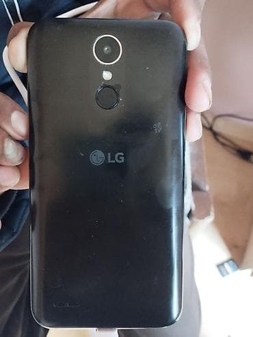 lg: LG K10, цвет - Черный, Отпечаток пальца — 3