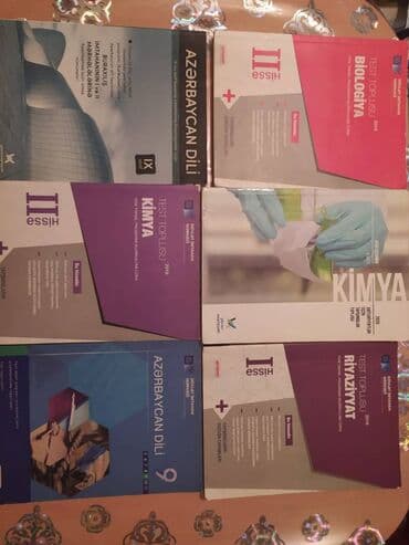 vizitka qabları sənədlər ucun saxlanma qabları: Derslik kitablar — 2