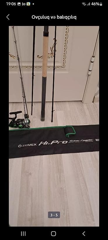 idman rəsmləri: Zemex Hi.Pro Super Feeder balıq tutma dəsti - Brend/model: Zemex — 1