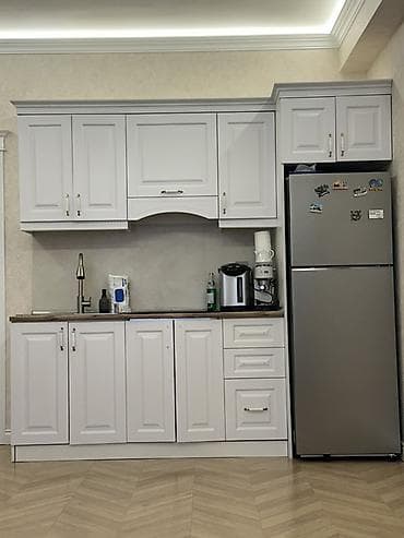 mdf material: Sifarişlə mətbəx dəsti, Özü çəkən petlələr, MDF, Kredit yoxdur — 1