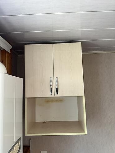 arakesmeler: Mətbəx üçün asma şkaf - Material: laminat/LDSP ağac teksturalı panel — 1