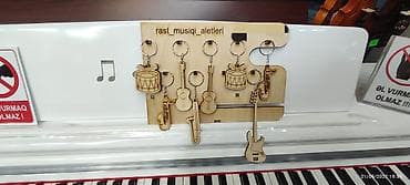 Musiqi alətləri aksessuarları Musiqi alətlərinin suvenirləri taxtadan — 1