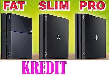 playstati: PlayStation 4 oyun konsolları – FAT, SLIM və PRO modelləri — 1
