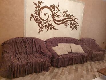 divan 2ci əl: Divan kreslo uzluyu ela veziyyetdedir.2divan bir kreslo — 4