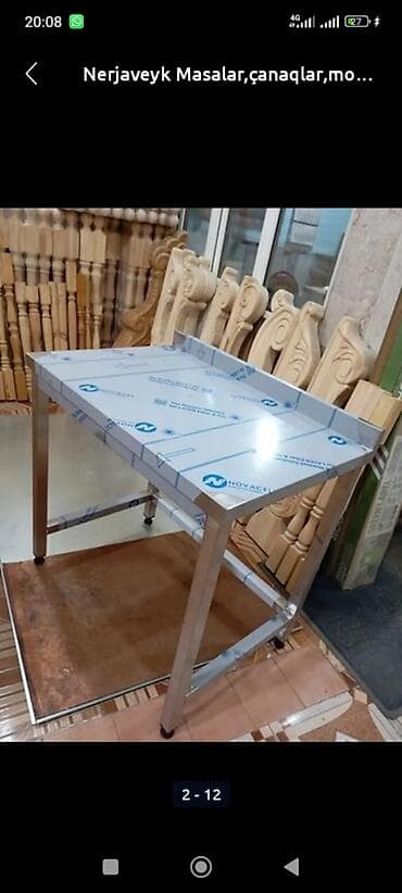 Nerjaveyka Masaların və Restoran Avadanlıqlarının Hazırlanması