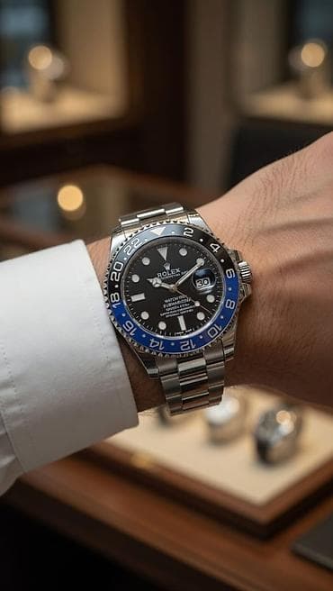 luc saati: Qol saatı, Rolex, rəng - Qara — 4