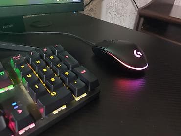 komputer canta: Philips Mechanical keyboard Logitech G102 lightsync RGB Ela — 3