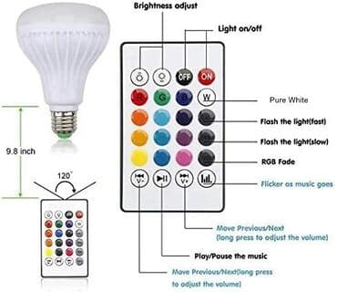 Lak-boya məhsulları: Bluetooth Music Bulb LED lampası - İşıq və səs bir arada: LED lampaya — 2