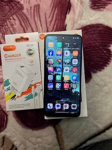 kontakt home redmi note 13: Redmi Note 12, 128 GB, rəng - Qara, Barmaq izi, Face ID — 3