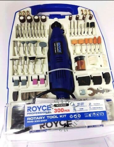 kömürsüz drel: Bor maşın Royce-300pcs
Bor maşın
Bormaşin — 1