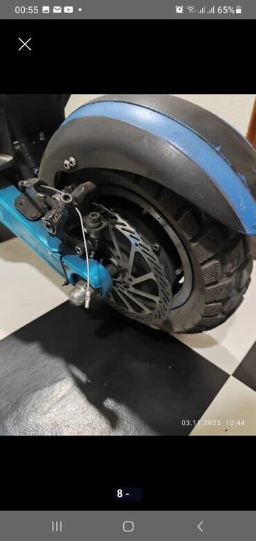 samokat arenda: Elektrik skuteri – Wingz Xüsusiyyətlər: - Güclü ön/alt LED işıqlar və — 4