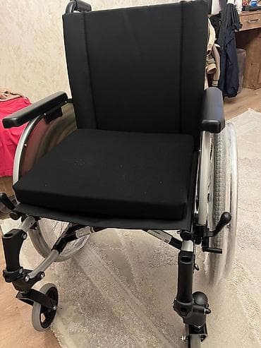 Əlil arabaları: Məhsul: Mexaniki əlil arabası - Geniş, yumşaq oturacaq və arxa dayağı — 1