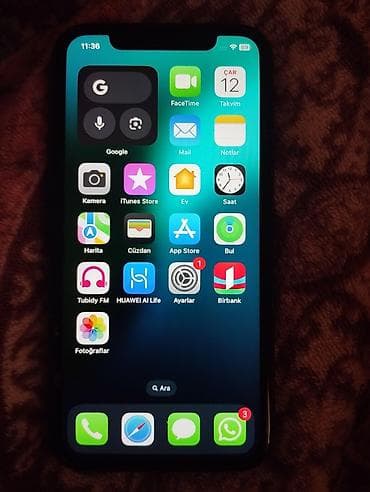 işlenmiş telefonlar ucuz: IPhone 11, 64 GB, Qara, Face ID — 4