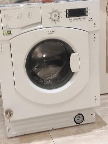Paltaryuyan maşın Hotpoint Ariston, 7 kq, Təmirə ehtiyacı var, Avtomat, Qurutmasız