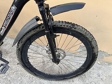 Dağ velosipedi – SHIMANO transmissiyalı, 26" təkərlər - Çərçivə: qara — 5