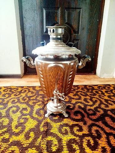 Şlanqlar: Od samovarı – klassik kömür/od ilə işləyən model. NÖMRƏNİN WHATSAPP I — 1