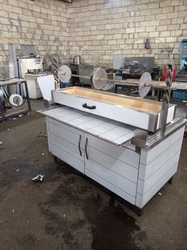 restoran ucun qab qacaq: Dönər üçün manqallar istənilən ölçüdə yığılması Yerli istehsalımız və — 2