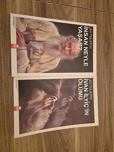 Lev Tolstoy – 2 kitablıq dəst (Türkcə) 1) İnsan Neyle Yaşar?